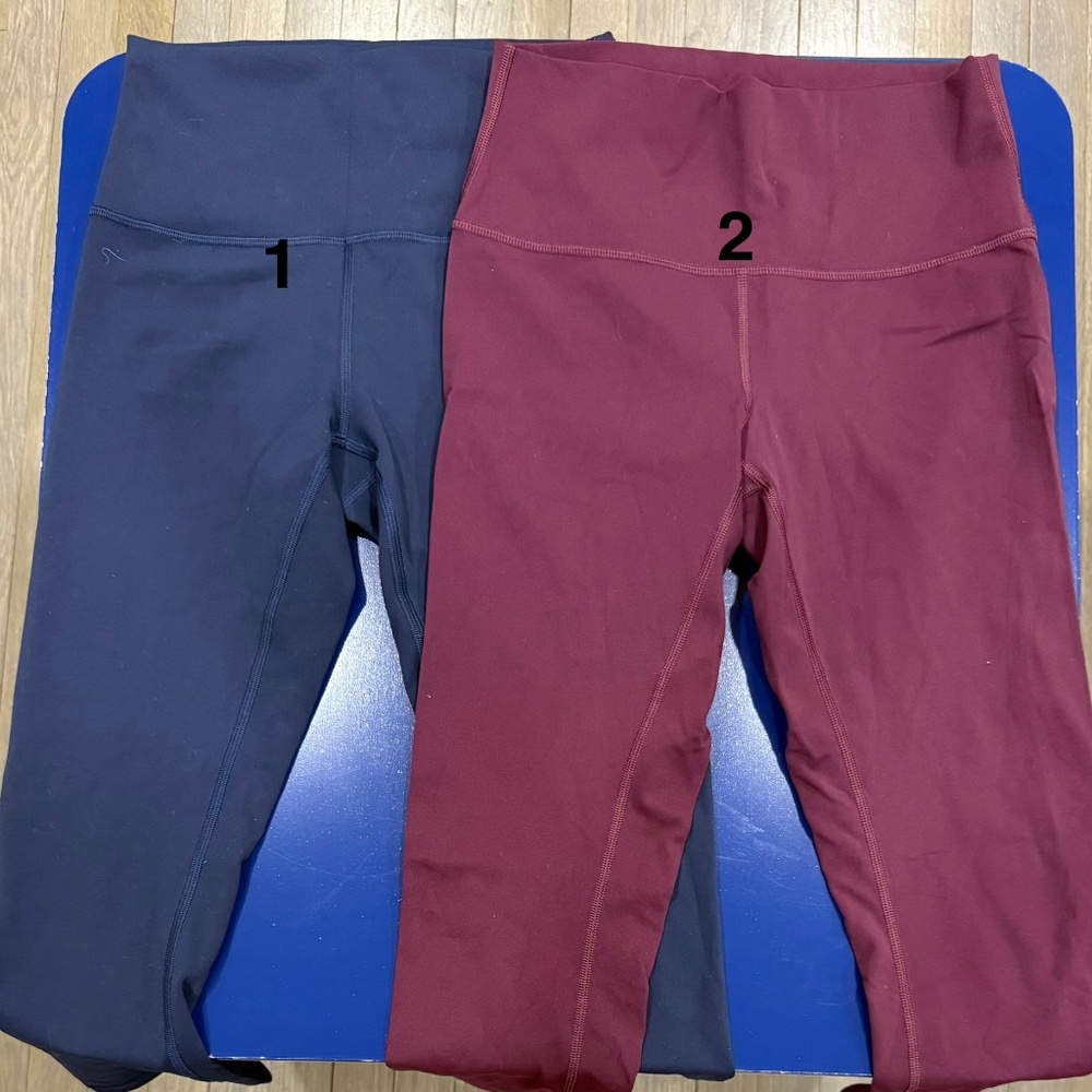 Lululemon wunder under crop leggings color 1